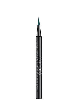 Подводка для глаз artdeco long lasting liquid liner intense 08 - green