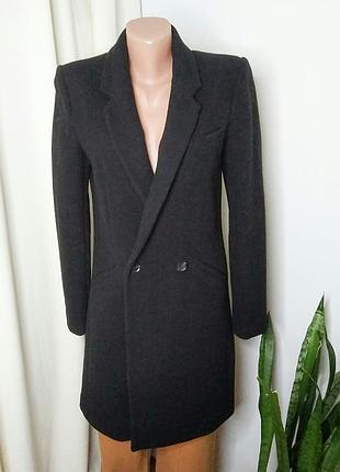 Чорне пальто зара 36 з розміром zara