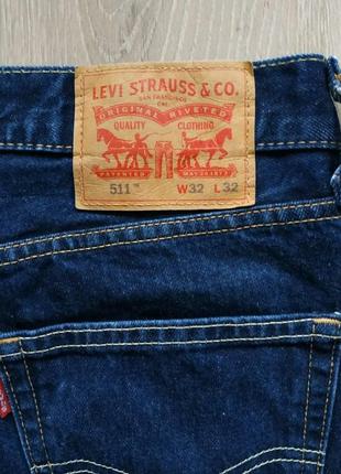 Джинсы 👖 levi's 511 размер 32/32, состояние идеальное.7 фото