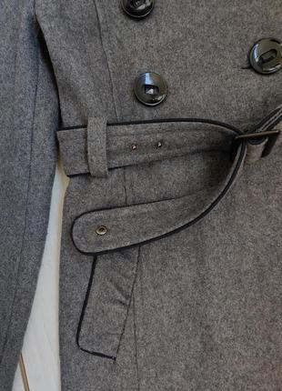 Стильное высококачественное драповое женское пальто от американского бренда8 фото