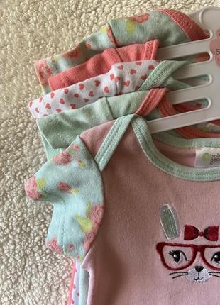 Набор боди 3-6 мес и 6-9 мес