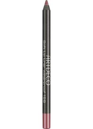 Олівець для губ artdeco soft lip liner waterproof 158 — magic mauve1 фото