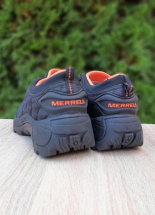 Merrell ce cup moc черные с оранжевым кроссовки термо мужские топ качество осенние зимние евро зима водонепроницаемые ботинки сапоги низкие теплые мерол8 фото