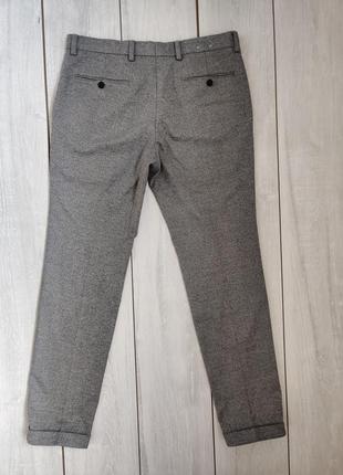 Чоловічі штани якісні сірі брюки з віскозою 32 r6 фото