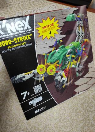 K'nex моторизированный конструктор скорпион robo strike building