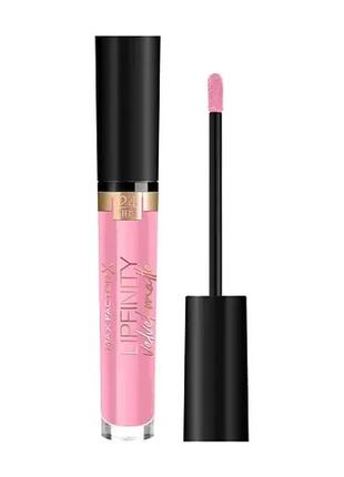 Рідка помада для губ max factor lipfinity velvet matte lipstick 60 — pink dip