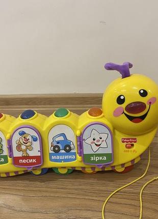 Интерактивная гусеница fisher price1 фото