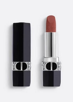 Бальзам для губ dior rouge dior colored lip balm 742 — solstice matte