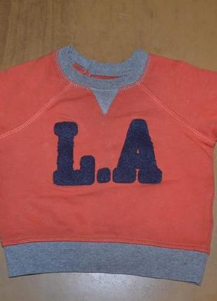 Трендовый реглан/свитерок с длинным рукавом бренда l.o.g.g (h&m) для мальчика 1-2 лет