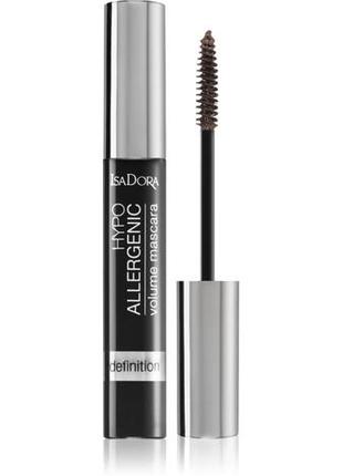 Тушь для ресниц isadora hypo-allergenic mascara 32 - brown