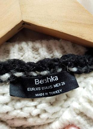 Жіноча кофта светр джемпер в смужку  bershka2 фото