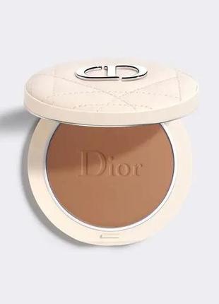 Пудра для обличчя dior diorskin forever natural bronze powder 006 — amber bronze1 фото