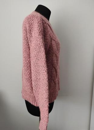 Меланжевый свитер с косами крупной вязки 14-16 р от primark4 фото