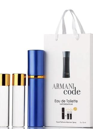 Набор 3по15мл giorgio armani code