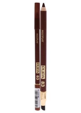 Олівець для очей pupa multiplay triple-purpose eye pencil 83 — woody brown