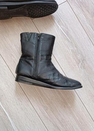 Пол сапоги / ботинки из натуральной кожи janet d6 фото