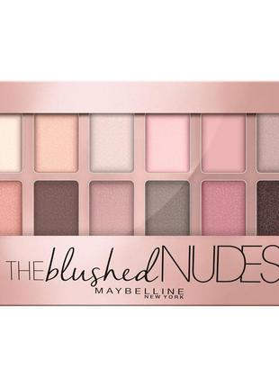 Палетка теней для век maybelline new york la palette blushed nudes 9.6 г