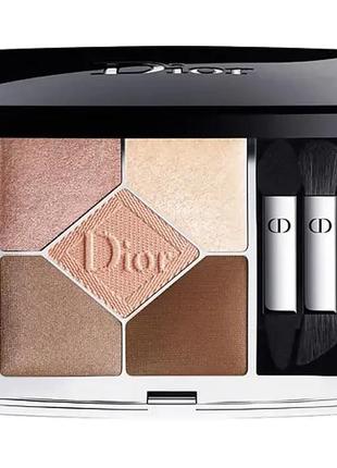 Палітра тіней для повік dior 5 couleurs couture eyeshadow palette 649 — nude dress