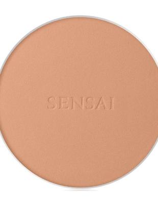 Крем-пудра для обличчя sensai total finish tf 204.5 — amber beige, змінний блок