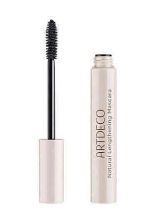 Туш для вій artdeco natural lengthening mascara black (чорний)