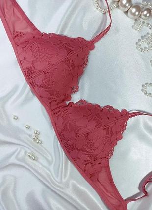 80b / 36b прекрасний мереживний бюстгальтер бралетт пуш ап без кісточок h&m