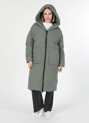 Зимняя длинная куртка colin"s (м)4 фото