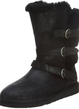 Ugg australia. оригинальные кожаные угги.2 фото