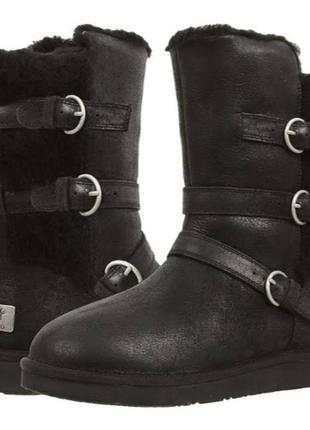 Ugg australia. оригинальные кожаные угги.1 фото