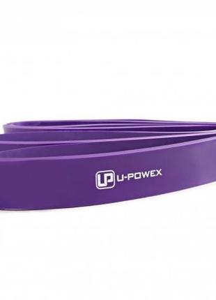 Еспандер-петля (гумка для фітнесу і кроссфіту) u-powex power band (16-39kg) purple4 фото