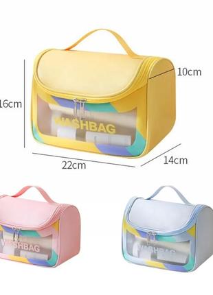 Дорожная косметичка для косметики и уходовых средств washbag2 фото