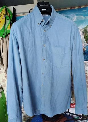 Рубашка вельветовая, мужская, демисезонная." bourbon"