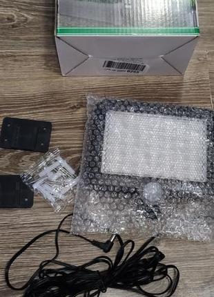 Сонячний ліхтар benma 56 світлодіодів,120° світильник із датчиком руху, ip65 5 метрів кабель