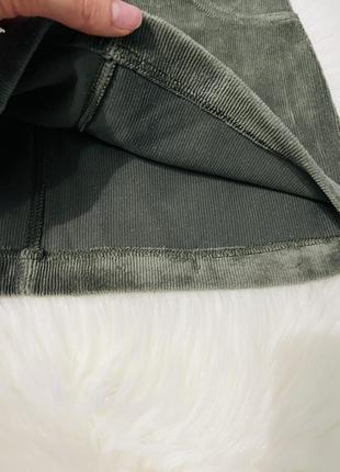 Вельветовая юбка стретчевая3 фото
