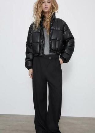 Куртка пуфер zara
