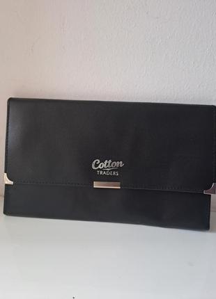 Кожаный кошелек, портмане cotton trader's1 фото
