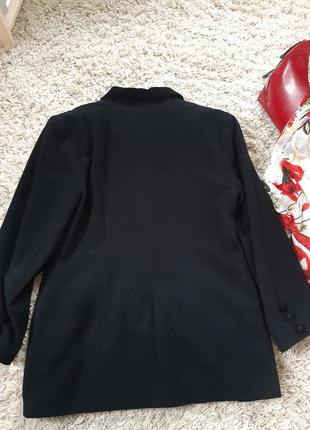 Базовый черный шерстяной пиджак,collezione, p. 14-167 фото