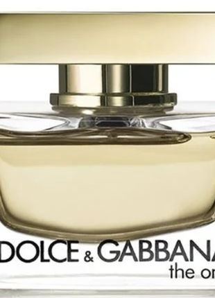 The one for women (дільче габана зе ван фор вумен) 50 мл — жіночі парфуми (пробник)