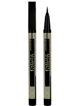 Подводка для глаз eveline precise brush liner1 фото