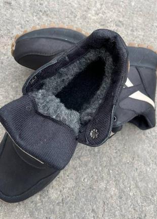Мужские кожаные зимние ботинки reebok6 фото