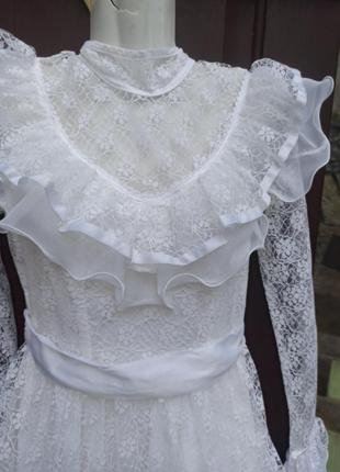 Платье свадебное винтаж рустик2 фото