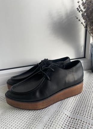 Нереально стильные кожаные ботинки-броги от zign1 фото