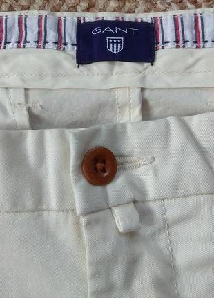 Gant брюки чиносы slim fit оригинал (w32 l30)5 фото