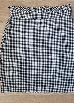 Продам спідницю в клітинку, р.s, river island