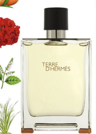 Terre d'hermes (гермес терре дгермес) 50 мл – мужские духи (пробник)