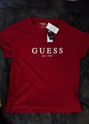 Женская футболка guess4 фото