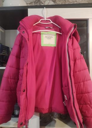 Куртка тепла для дівчини abercrombie and fitch4 фото