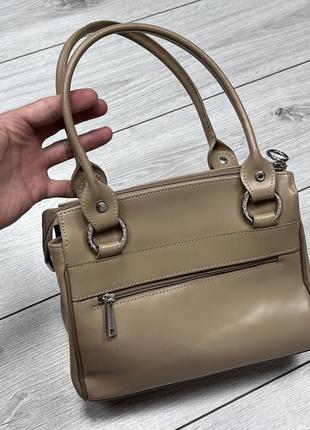 Lancaster paris bag сумка кожа женская6 фото