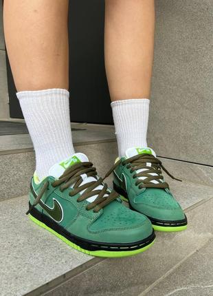 Кроссовки nike sb dunk lobster green3 фото