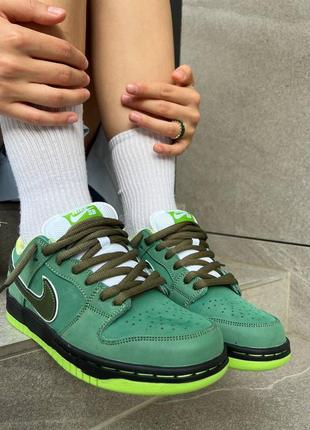 Кросівки nike sb dunk lobster green2 фото