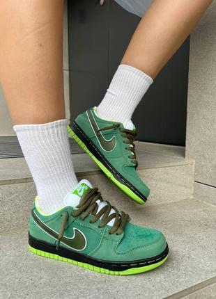 Кроссовки nike sb dunk lobster green5 фото